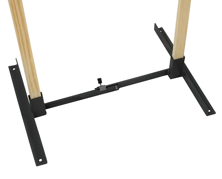 Birchwood Casey 49018 Target Stand  Adjustable Black Metal 13"-25" Standing                                                                                                                             