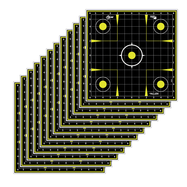 EZ-Aim 15211 Splash Reactive  Sight - In - Grid Non-Adhesive 12 Pack                                                                                                                                    
