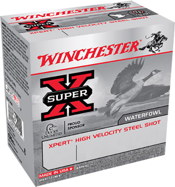 Winchester Ammo WEX12H6 Super X Xpert High Velocity 12Gauge 2.75" 1 1/8oz 6Shot 25 Per Box/10 Case                                                                                                      