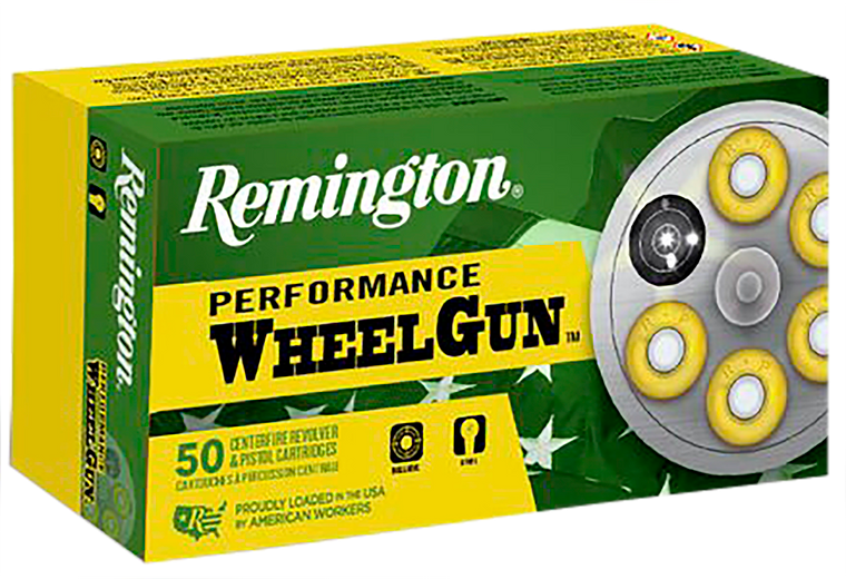 Remington Ammunition 22340 Performance WheelGun  45Colt 250gr Lead Round Nose 50 Per Box/10 Case                                                                                                        