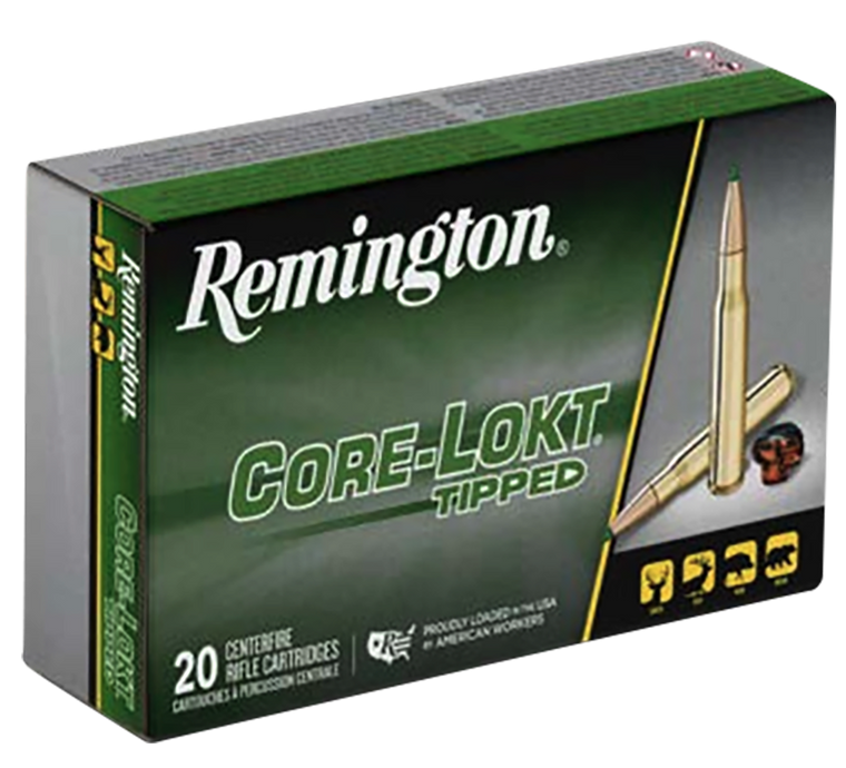 Remington Ammunition R20039   7mm-08Rem 140gr Core-Lokt Tipped 20 Per Box/10 Case                                                                                                                       