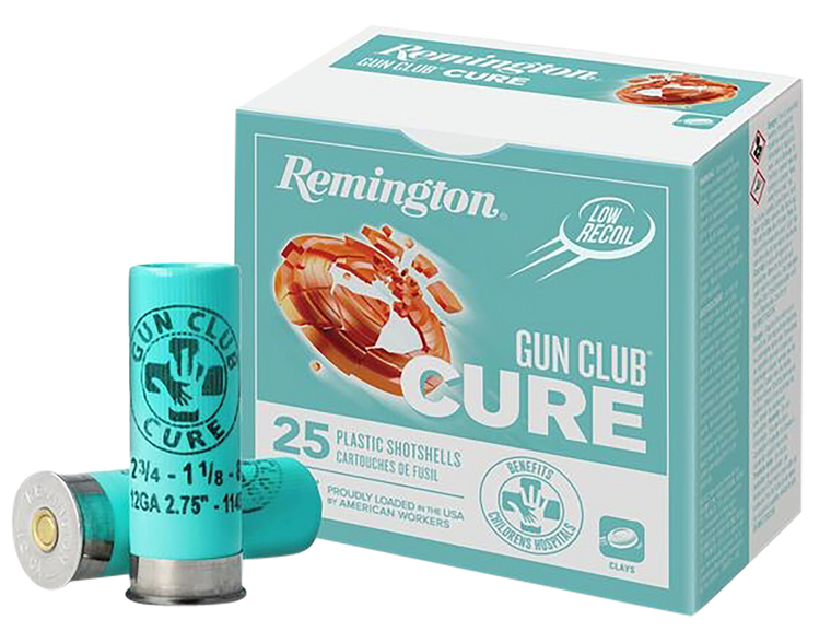 Remington Ammunition R20031 Gun Club Cure 12 Gauge 2.75" 1 1/8 oz 8 Shot 25 Per Box/ 10 Cs                                                                                                              