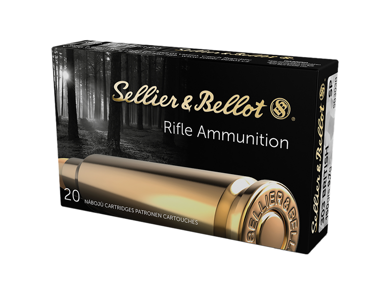 Sellier & Bellot SB303B Rifle  303British 150gr Soft Point 20 Per Box/20 Case                                                                                                                           
