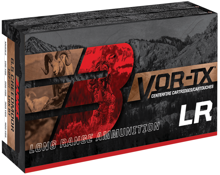Barnes Bullets 28986 VOR-TX Long Range 6.5Creedmoor 127gr LRX Boat Tail 20 Per Box/10 Case                                                                                                              