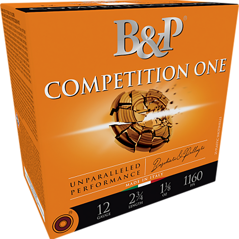 B&p Ammunition 28BCP8 Competition One  28Gauge 2.75" 3/4oz 8Shot 25 Per Box/10 Case                                                                                                                     