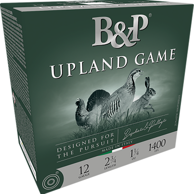 B&p Ammunition 20B78UP5 Upland Game  20Gauge 2.75" 7/8oz 5Shot 25 Per Box/10 Case                                                                                                                       