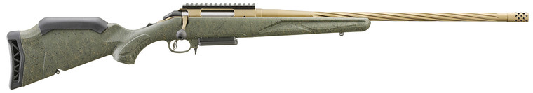Ruger American Predator Rifle Gen II Green Splatter / Bronze .300 Win 22" Barrel 3-Rounds
