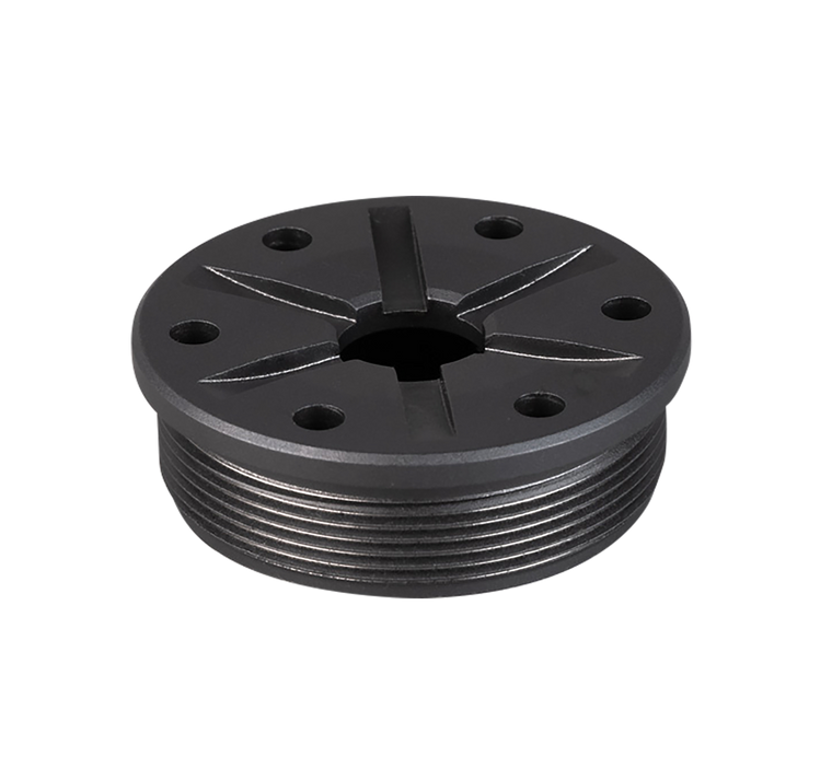 SilencerCo AC5124 Bravo Front Cap 30 Cal Fits Matte Black                                                                                                                                               