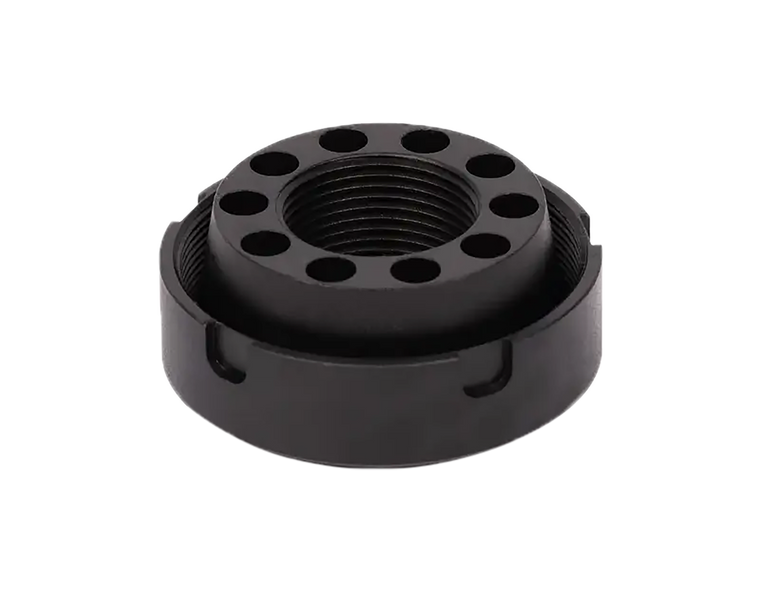 SilencerCo AC4748 Charlie Direct Thread Mount Fits M18X1.5 Stainless Steel Oxide Black                                                                                                                  