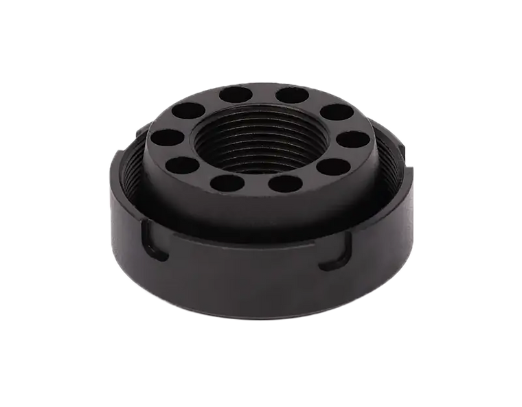 SilencerCo AC4742 Charlie Direct Thread Mount Fits 3/4"x24 Stainless Steel Oxide Black                                                                                                                  