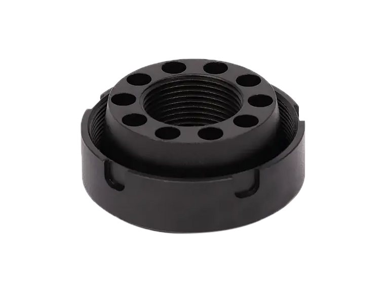 SilencerCo AC4747 Charlie Direct Thread Mount Fits M18X1 Stainless Steel Oxide Black                                                                                                                    