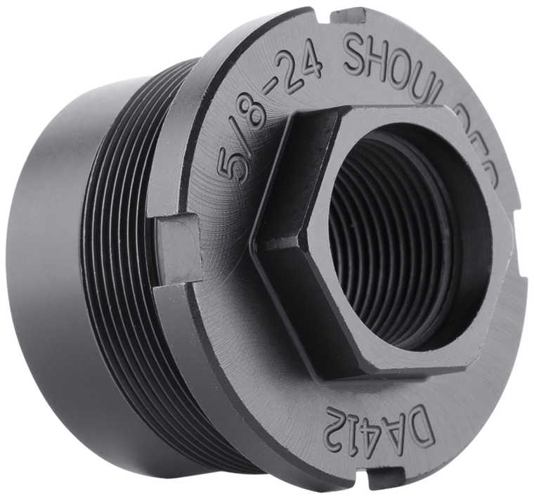 Dead Air DA412 Ghost-M & Pyro Fixed Mount 5/8"-24 tpi Black                                                                                                                                             