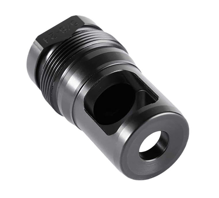 Dead Air DA155 XEMAX Muzzle Brake Black 3/4"-20 Threads 2.06" OAL 1.125" Diameter 338 Lapua Mag                                                                                                         