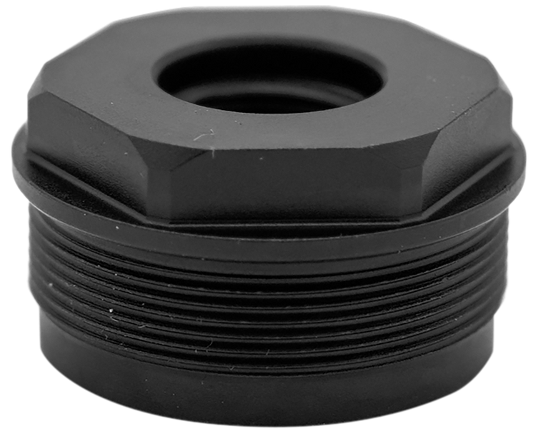 Huxwrx 1914 Direct Thread Adapter  Fits 1/2"x28 Steel Black Nitride                                                                                                                                     