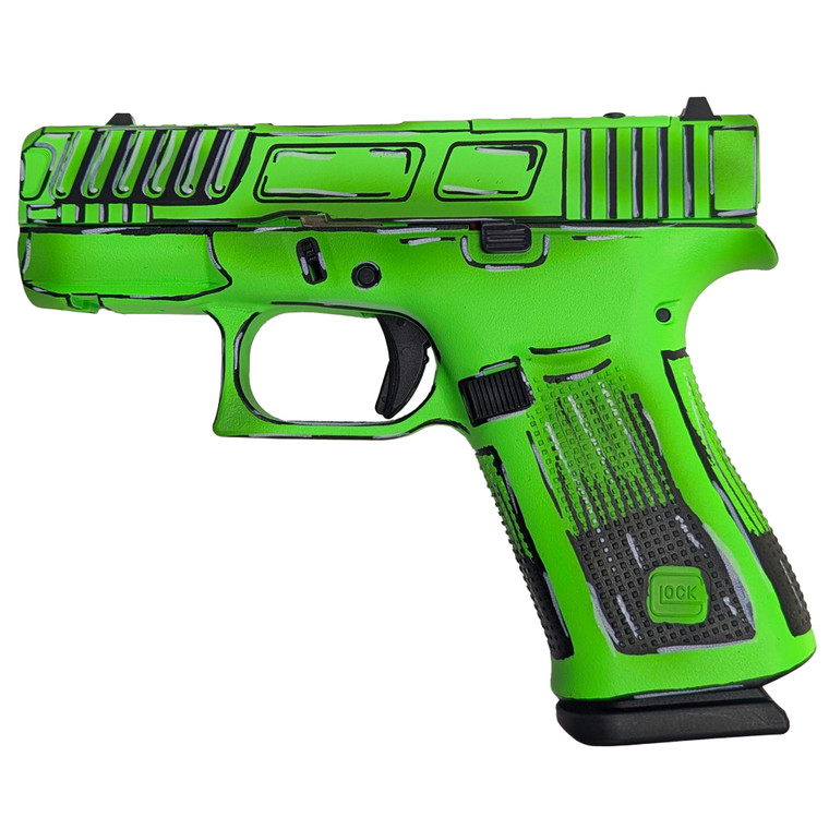 Shark Coast Tactical- Glock 43X Anime Green 9mm 10rds