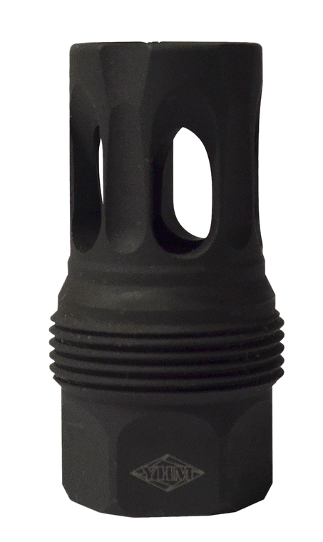Yankee Hill 444524B sRx Q.D. Flash Hider Short Black Phosphate Steel with 11/16"-24 tpi for sRx Adapters                                                                                                