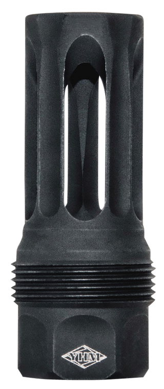 Yankee Hill 440524 sRx Q.D. Flash Hider Long Black Phosphate Steel with 5/8"-24 tpi, 9mm, 2.30" OAL & 9.375" Diameter for sRx Adapters                                                                  