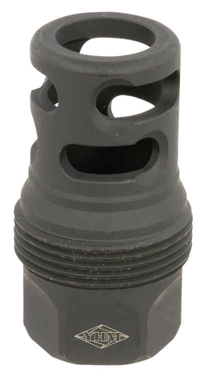 Yankee Hill 4445MB32 sRx Q.D. Muzzle Brake Short Black Phosphate Steel with 5/8"-32 tpi for sRx Adapters                                                                                                