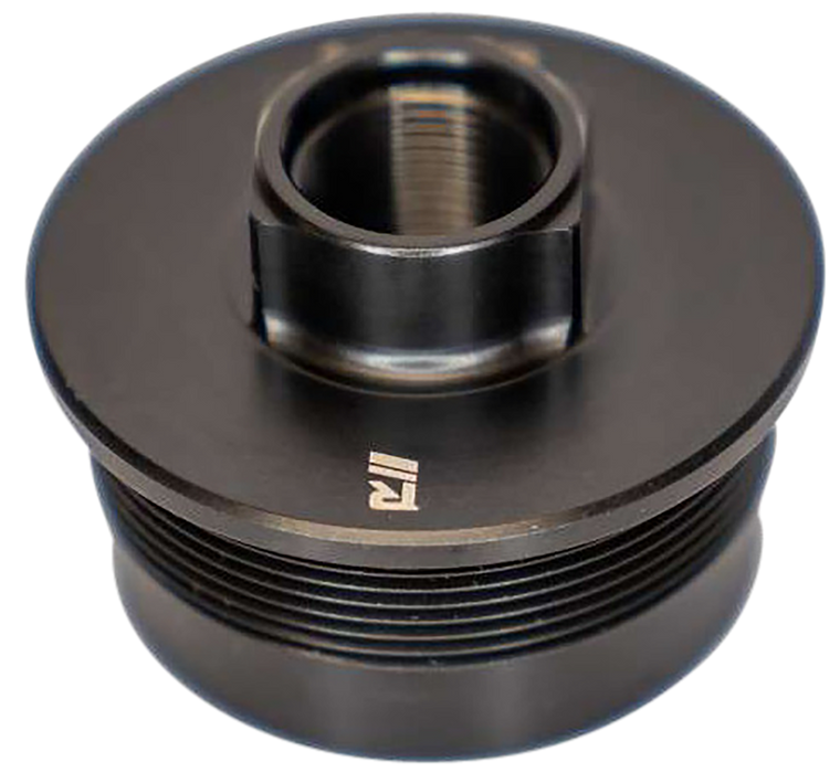 Rugged Suppressors DTM004 Universal Direct Thread Mount  M18x1 tpi, Black, Fits 1.375"-24 tpi Tube Threads                                                                                              
