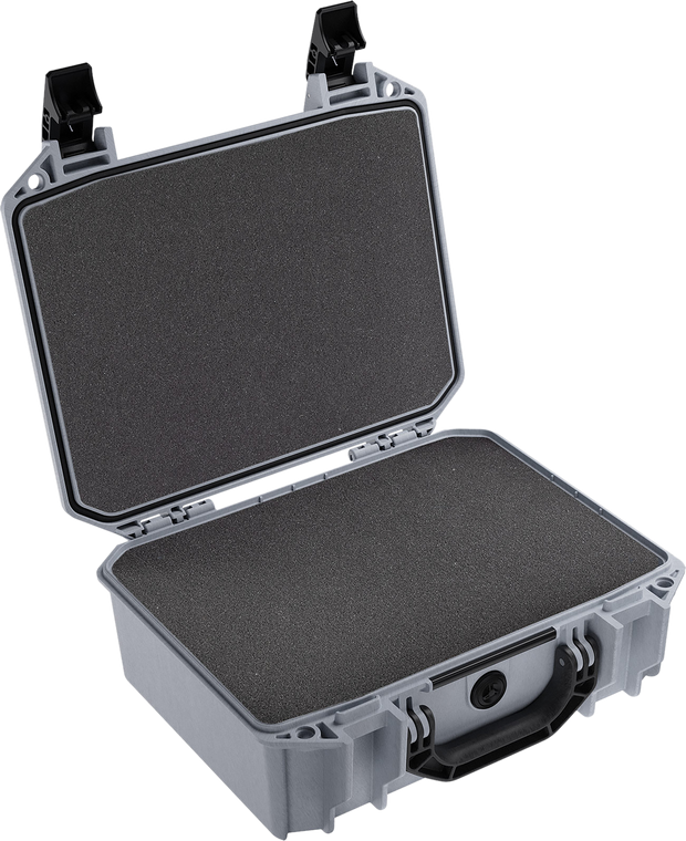 Pelican VCV2000000GRY Vault Medium Case 14" Long Gray Polyethylene                                                                                                                                      