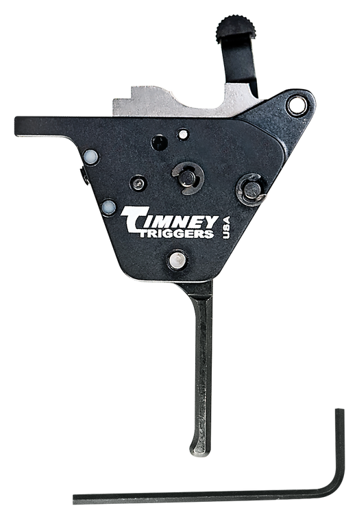Timney Triggers CZ457ST Replacement Trigger  Straight Trigger with .10-2 lbs Draw Weight & Black Oxide Finish for CZ 457                                                                                