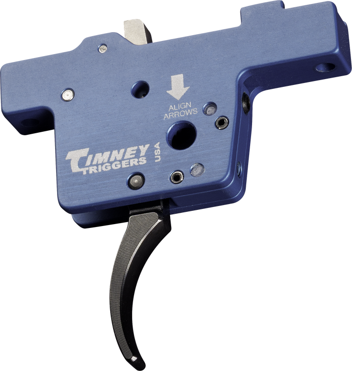 Timney Triggers 334 Stevens 334  Blue Single-Stage Curved Fits Savage                                                                                                                                   