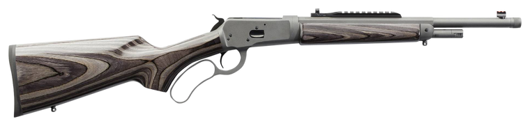 Chiappa Firearms 920410 Wildlands 1892 Full Size 44 Mag 5+1 16.50" Mystikote Dark Gray Steel Threaded Barrel, Mystikote Dark Gray Picatinny Rail Steel Receiver, Fixed Black Laminate Stock, Right Hand 
