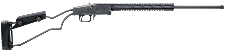 Chiappa Firearms CF500272 Big Badger  30-30 Win 1rd 20" Threaded, Blued, M-LOK/Picatinny Handgaurd, Wire Stock with Adj. Comb                                                                           