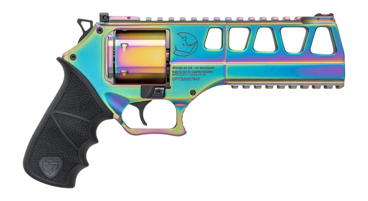 Chiappa Firearms 340356 Rhino 60DS L Frame 44 Mag 6 Shot 6" Nebula PVD Steel Barrel & Cylinder, Nebula PVD Alloy Frame, Nebula Wood Grip                                                                