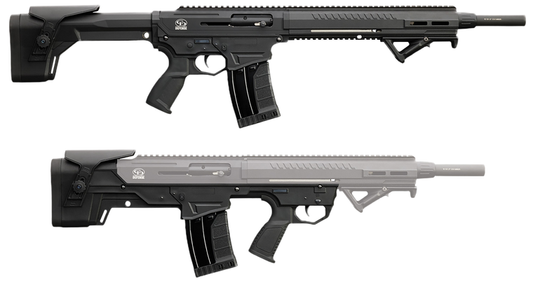 Chiappa Firearms 930364 Hydra 902 Combo 12 Gauge Semi-Auto 3" 5+1 18.70" Black Steel Barrel, Aluminum Receiver, Adj Comb Black Synthetic Stock, Black Polymer Grip                                      