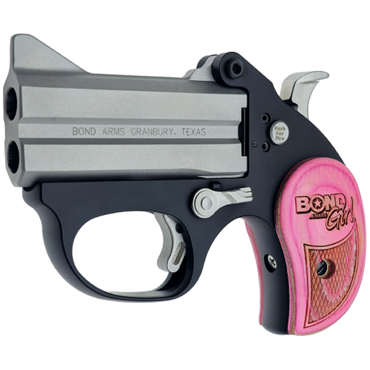 Bond Arms Stinger Girl, .380 ACP, 3.00" Barrel, 2 Rds, Bead-Blasted Matte Stainless