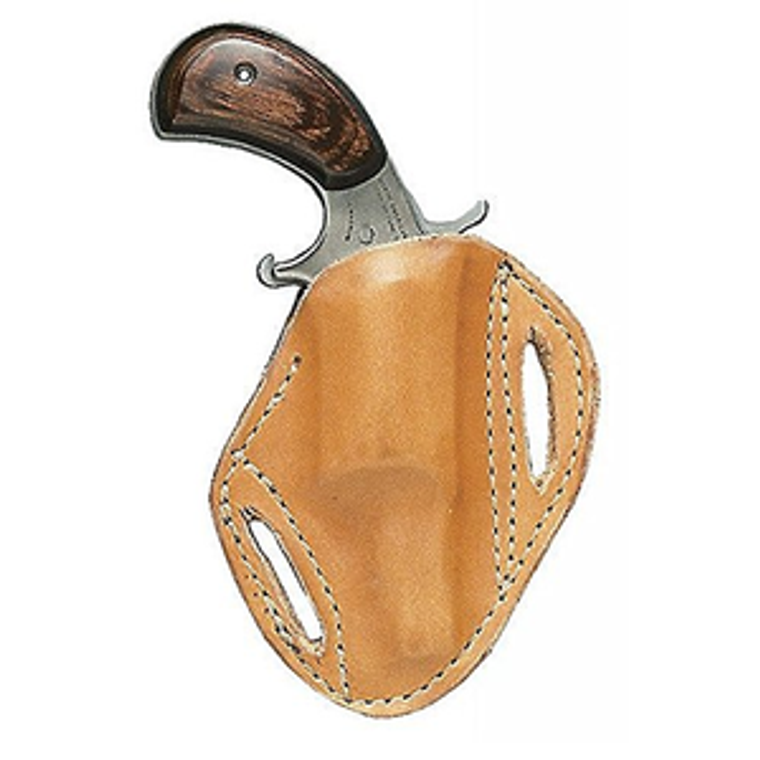 North American Arms - HSS-L - Long Rifle Strong Side Holster
North American Arms Strong Side Leather Holster .22LR/SF
Wet Molded Leather
Accepts 1 1/2″ Belts
Fits Long Rifle and Short