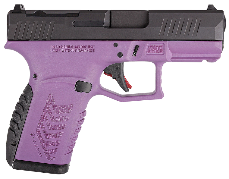 DERYA DY9Z.TTPRP.TR     DY9Z 9MM 15R  OR  PRPL/BLK