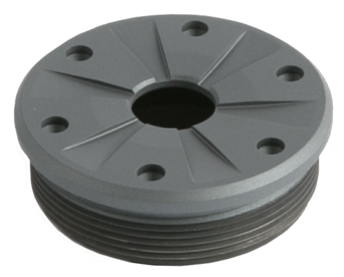 SilencerCo AC1341 Bravo Front Cap AC1341 5.56x45mm NATO Stainless Steel Gray                                                                                                                            