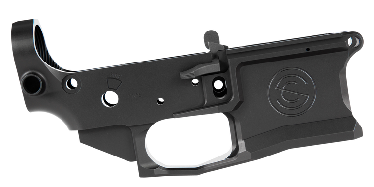 SilencerCo SU4766 SCO15 Lower Receiver Black Anodized Finish 7075-T6 Aluminum Material for AR-15                                                                                                        
