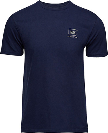Glock "Glock Strong"  Tee Navy Ringspun Cotton Short Sleeve