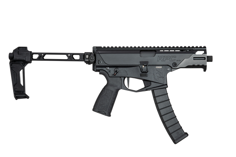 Taurus 1-RPC941-SIB RPC  9mm Luger 32+1 4.50" Matte Black Threaded Barrel, Steel Receiver w/Picatinny Rail, M-LOK Handguard, Black S.I. Brace, Black Rubber Grip, Ambidextrous                          