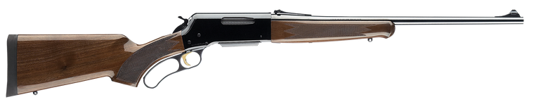 Browning 034009126 BLR Lightweight 30-06 Springfield 4+1 22" Polished Blued/ Button-Rifled Barrel, Polished Black Aluminum Receiver, Gloss Black Walnut/ Fixed Pistol Grip Stock, Right Hand            