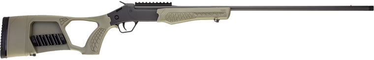 Rossi SSPTKY Tuffy Turkey 410 Gauge 1rd 3" 26" Alloy Steel Barrel & Receiver w/Matte Black Finish, Synthetic OD Green Fixed Thumbhole Stock w/Shell Holder  (Youth)                                     