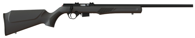 Rossi RB17H2111 RB17  Full Size 17 HMR 5+1, 21" Matte Black Button Rifled Free Floating Steel Barrel, Matte Black Stainless Steel Receiver, Black Fixed Monte Carlo Stock, Right Hand                   