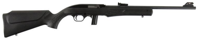 Rossi RS22L1811 RS22  Semi-Auto 22 LR Caliber with 10+1 Capacity, 18" Barrel, Blued Metal Finish & Monte Carlo Black Synthetic Stock Right Hand (Full Size)                                             