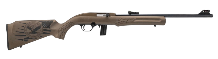 Rossi RS22L1811L-USA RS22 250th Anniversary 22 LR 10+1 18" Blued Barrel, Bronze Cerakote Alloy Steel Receiver, Fixed Bronze Stock                                                                       