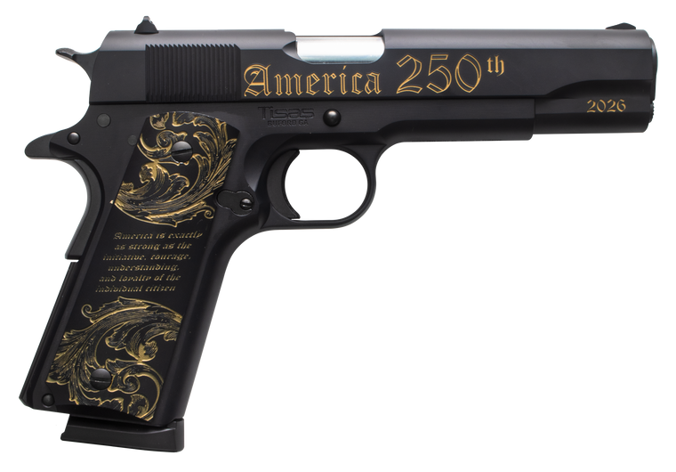 Tisas Arms 1911 America's 250th Full Size 45 ACP 7+1 5" Barrel