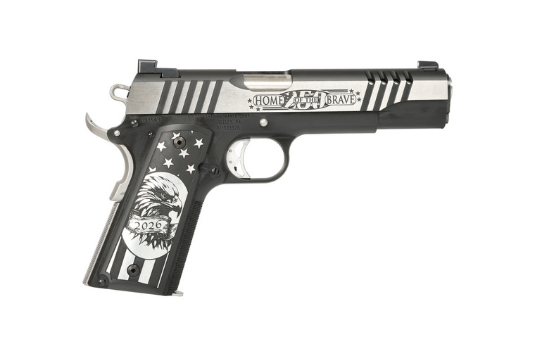 Auto Ordnance 1911 "Land of the Free" 45acp 7rds