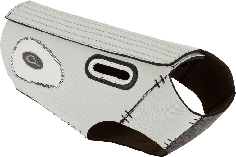 Drake Waterfowl GD9900WHT3 Neoprene Dog Vest  Large White Neoprene                                                                                                                                      