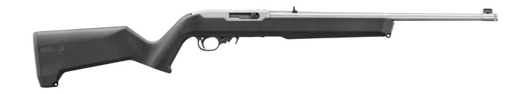 Ruger 32023 10/22 22 LR 10rds 18.50" Threaded Stainless Barrel with Magpul MOE X-22 w/ M-Lok Stock 