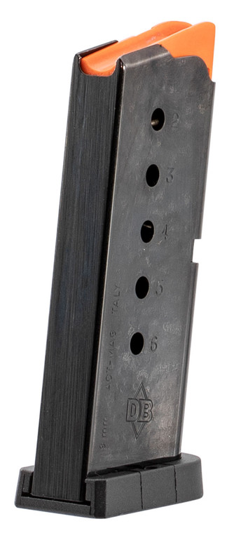 Diamondback Firearms - DB9 Gen 4 9mm Luger 6 Round Magazine With Flat Bottom Plate Black, 815875012337