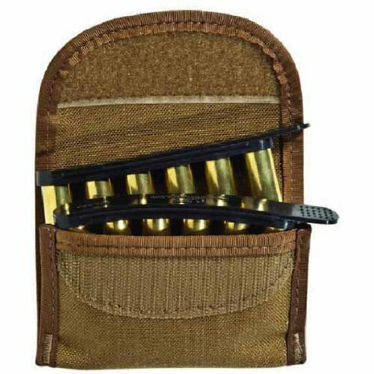 TUFF Double Quick Strip Pouch, Coyote Brown Size 1