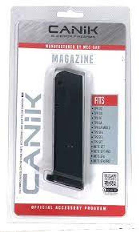 Century Arms Canik TP9 Series 15 Round Magazine 9mm Luger Steel Black