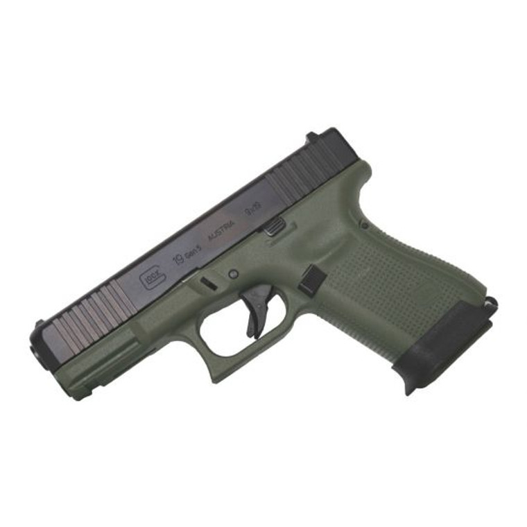 GLOCK 19 GEN 5 15RD 4" 9MM PISTOL OD GREEN